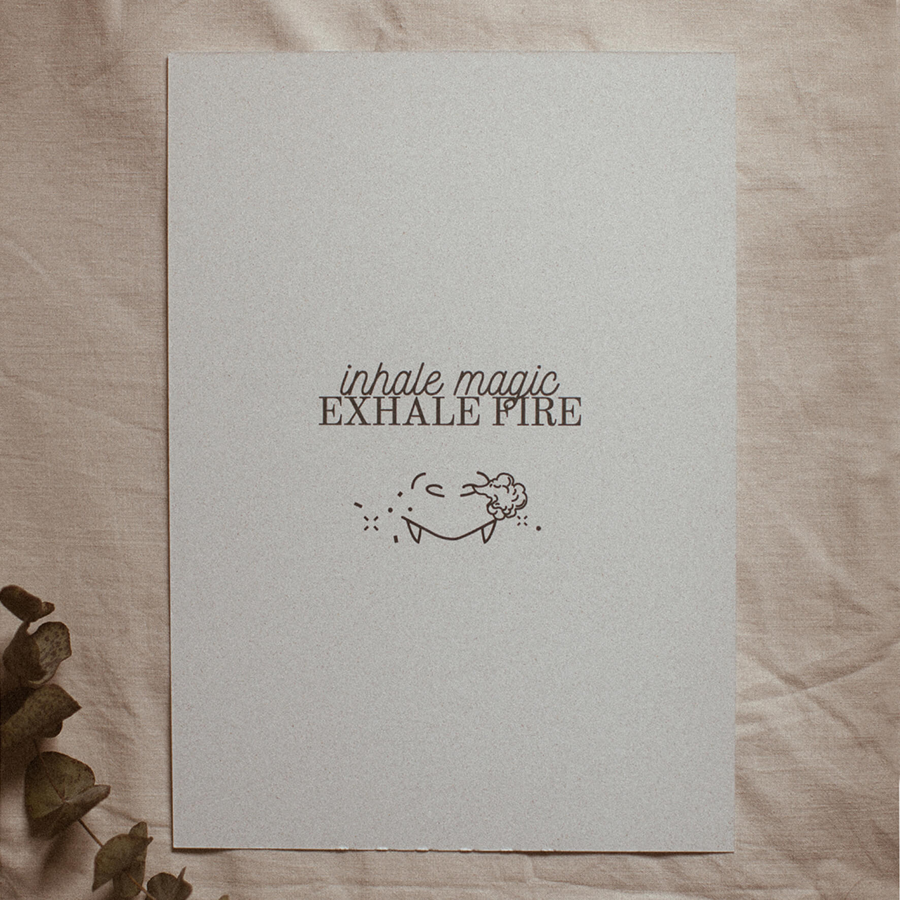 Dragon De Papier - Poster